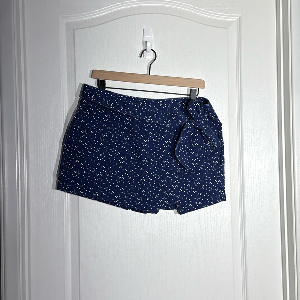 Vineyard Vines Navy Blue Polka Dot Skort